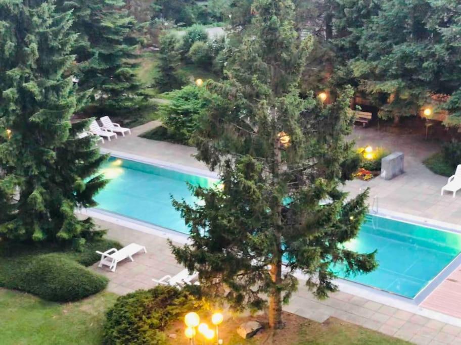 Modern Laax Apt, Swimming Pools, Wellness & Tennis 외부 사진