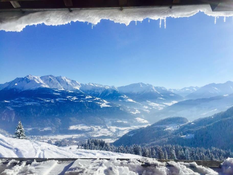 Modern Laax Apt, Swimming Pools, Wellness & Tennis 외부 사진