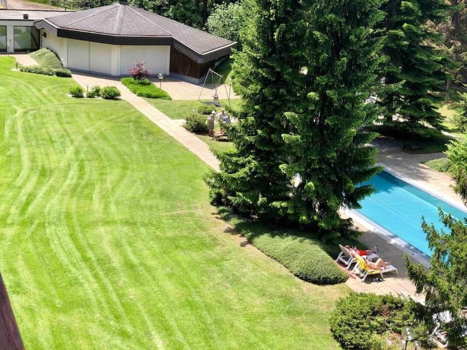 Modern Laax Apt, Swimming Pools, Wellness & Tennis 외부 사진