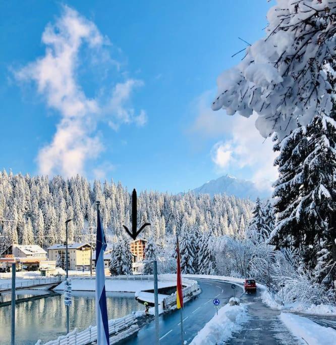 Modern Laax Apt, Swimming Pools, Wellness & Tennis 외부 사진